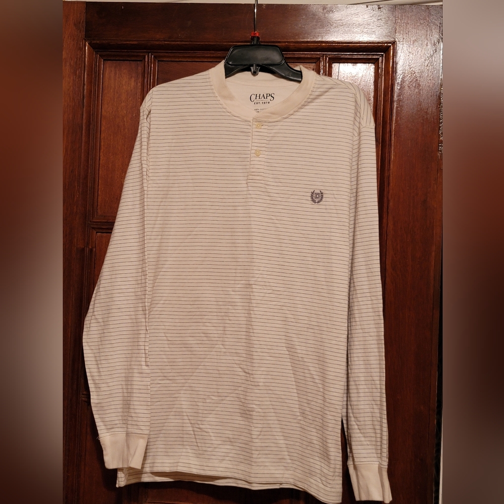 NWOT-Chaps Ralph Lauren Men's Plaid Button Down Cotton Shirt Xl